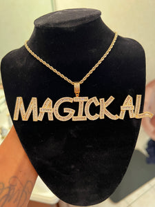 Gold Frequency Necklaces
