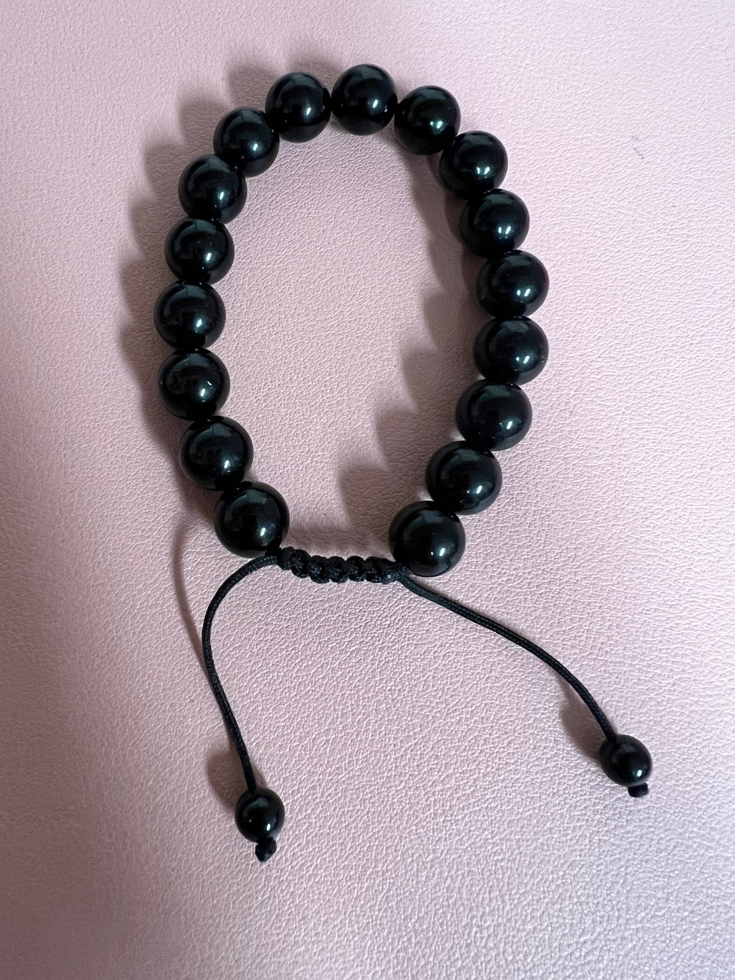 Black Obsidian Bracelet | Buy Online Black Obsidian Crystal Bracelet -  Shubhanjali