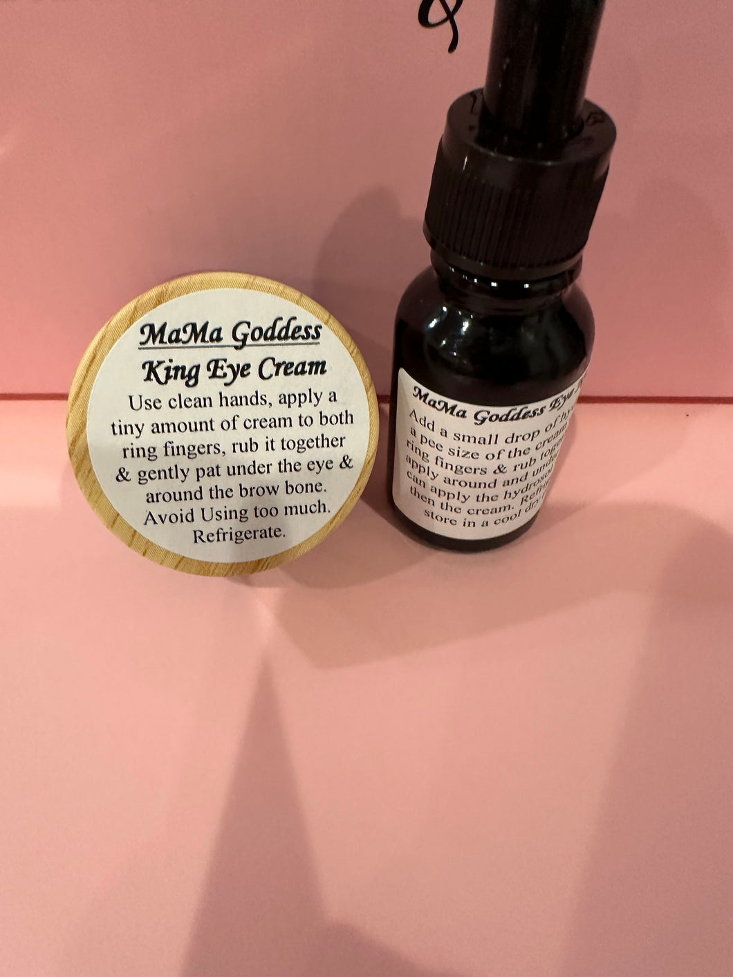 King Eye Cream & Hydrosol Package